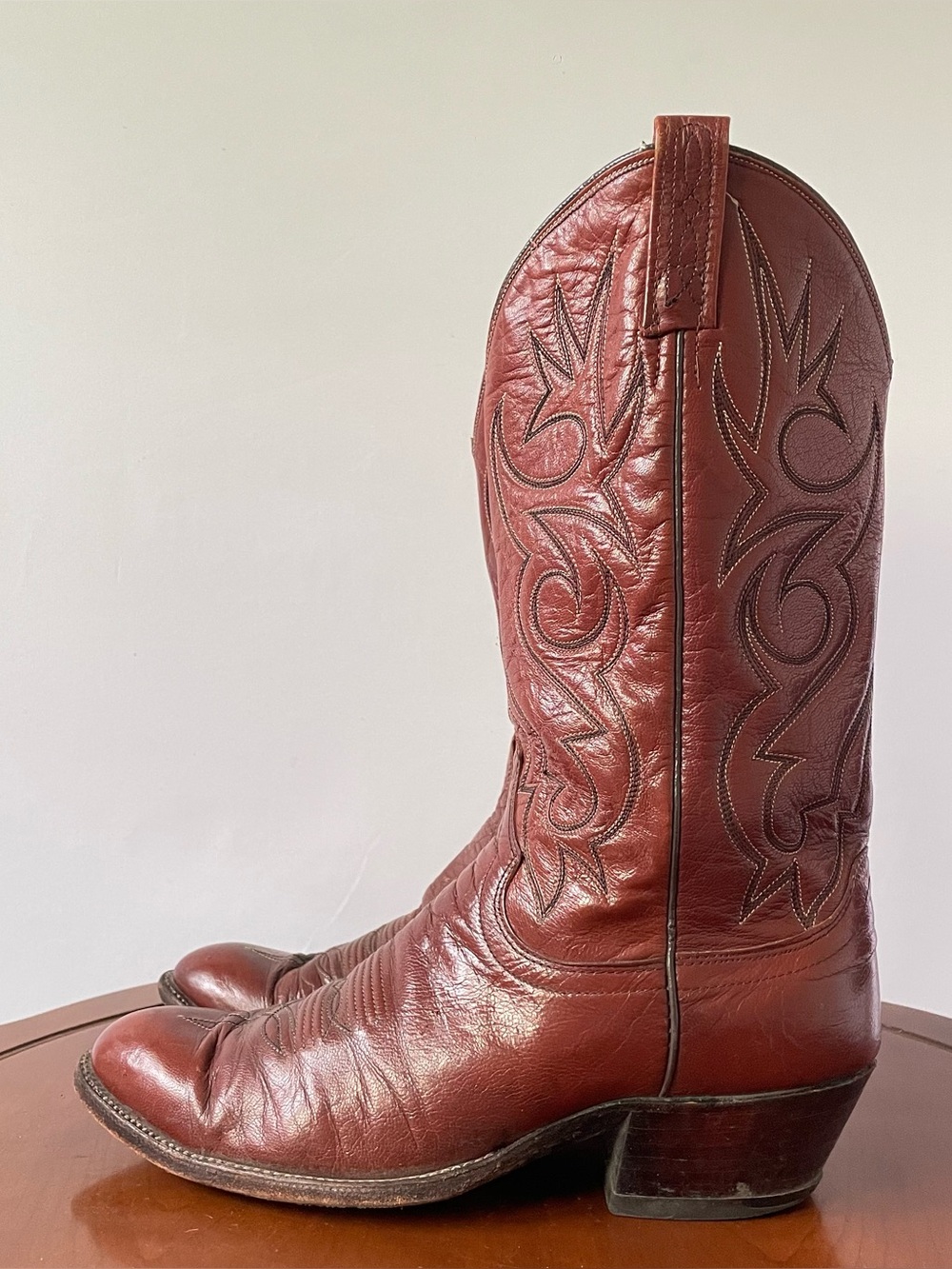 Vintage Dan Post Men’s Embroidered Western Cowboy Boots | US 10 - Picture 3 of 9